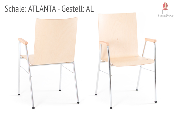 Atlanta mit Armlehne ungepolstert